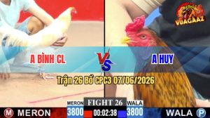Trận 26 CPC3 07/06/2026 - Anh Bình Chưa Thả Gà Đã Dí Anh Huy Ăn 5