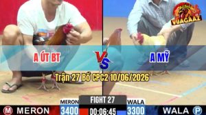 Trận 27 CPC2 10/06/2026 - Gà Bướm Anh Mỹ Đá Quá Nhanh Quá Nguy Hiểm