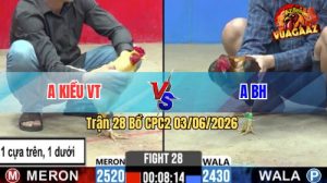 Trận 28 CPC2 03/06/2026 - Gà Điều Của Bồ Lùa 1 Hơi Đỏ Gãy Giò