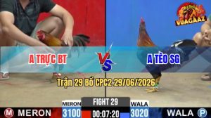 Trận 29 CPC2 29/06/2026 – Anh Tèo Thất Thủ Trước Anh Trực Bến Tre