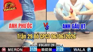 Trận 29 CPC3 Ngày 06/06/2026 Tại Vua Gà AZ