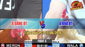 Trận 3 CPC2 27/06/2026 – Anh Khá Thành Công Đánh Bại Anh Đăng BT
