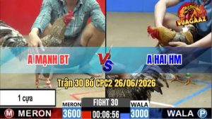 Trận 30 CPC2 26/06/2026 – Anh Hai Hóc Môn Làm Thịt Luôn Anh Mạnh BT