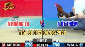 Trận 31 CPC2 Ngày 04/06/2026 Tại Vua Gà AZ