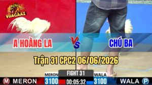 Trận 31 CPC2 Ngày 06/06/2026 Tại Vua Gà AZ