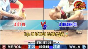 Trận 31 CPC3 23/06/2026 – Anh Út VL Đá Chân Nghiệt Hạ Anh Khanh CL