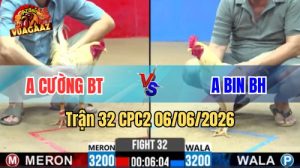Trận 32 CPC2 Ngày 06/06/2026 Tại Vua Gà AZ