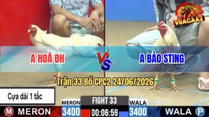 Trận 33 CPC2 24/06/2026 – Anh Hoà Lụm Anh Bảo Sting Nhanh Gọn