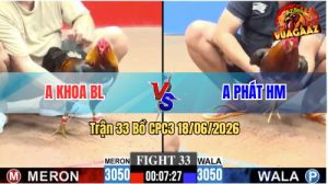 Trận 33 CPC3 18/06/2026 – Anh Khoa BL Đá Anh Phát Lật Xe Tại Chỗ