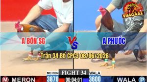 Trận 34 CPC3 08/06/2026 - Anh Phước Hạ Anh Bổn Trong 1 Tay Nước