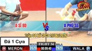Trận 34 CPC3 21/06/2026 – Anh Sĩ BD Làm Thịt Anh Phú SG Nhanh Gọn