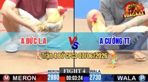 Trận 4 CPC3 07/06/2026 - Gà Cú Anh Đức Long An Đâm Quá Đâm