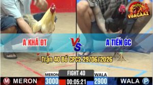 Trận 40 CPC2 29/06/2026 – 2 Đội Cứng Cựa Đụng Nhau, Bất Phân Thắng Bại