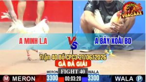 Trận 40 CPC3 21/06/2026 – Gà Má Minh Gồng Gánh Thủ Hoà Thành Công