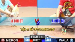 Trận 41 CPC3 21/06/2026 – Gà Bướm Anh Ton Đồng Tháp Siêu Lì Đòn