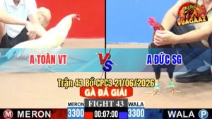 Trận 43 CPC3 21/06/2026 – Chung Kết - Anh Toàn VT Gặp Anh Đức SG