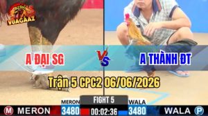 Trận 5 CPC2 Ngày 06/06/2026 Tại Vua Gà AZ