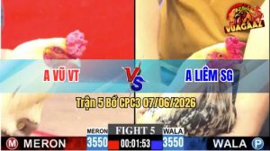 Trận 5 CPC3 07/06/2026 - Gà Chuối Anh Liêm Đá Canh Chặn Quá Khéo
