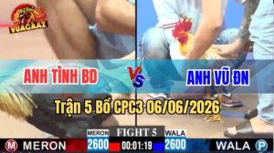 Trận 5 CPC3 Ngày 06/06/2026 Tại Vua Gà AZ