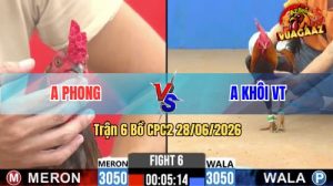 Trận 6 CPC2 28/06/2026 – Gà Xám Anh Phong Siết Mấy Chân Lụm Tiền