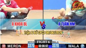 Trận 6 CPC3 08/06/2026 - Anh Khoa Bến Lức Có Pha Lật Ngược Thế Cờ