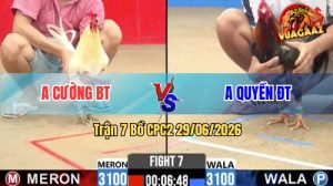 Trận 7 CPC2 29/06/2026 – Anh Cường BT Thành Công Hạ Anh Quyền ĐT