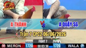 Trận 7 CPC2 Ngày 06/06/2026 Tại Vua Gà AZ