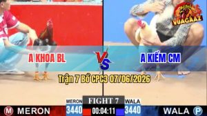 Trận 7 CPC3 07/06/2026 - Anh Khoa BL Làm Thịt Anh Kiểm Cà Mau