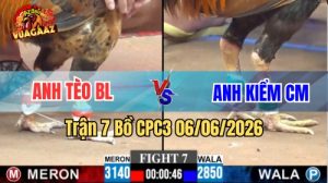 Trận 7 CPC3 Ngày 06/06/2026 Tại Vua Gà AZ