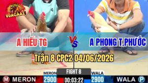 Trận 8 CPC2 Ngày 04/06/2026 Tại Vua Gà AZ
