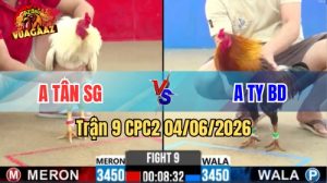 Trận 9 CPC2 Ngày 04/06/2026 Tại Vua Gà AZ