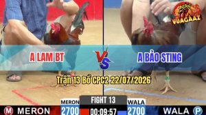 Trận 13 CPC2 22/07/2026 – Idol Bảo Sting Bị Anh Lam BT Làm Thịt