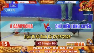 Trận 15 Dinh Bà 12/07/2026 – Đẳng Cấp Chú Hiển Chấp 4 Chấm Vẫn Về Bờ