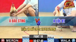 Trận 18 CPC2 17/07/2026 – Gà Khét Idol Bảo Sting Đá Mấy Chân Lụm Tiền