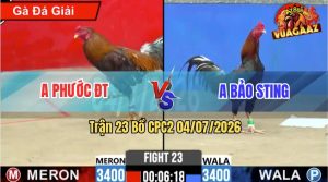 Trận 23 CPC2 04/07/2026 – Anh Bảo Sting Thất Thủ Trước Anh Phước ĐT