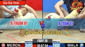Trận 26 CPC2 04/07/2026 – Anh Thuần BT Hạ Anh Toàn Trong Vất Vả