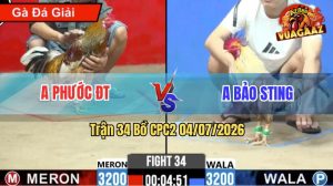 Trận 34 CPC2 04/07/2026 – Anh Phước Thành Công Hạ Idol Bảo Sting