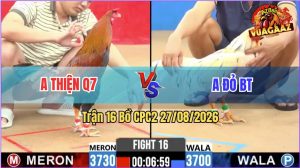 Trận 16 CPC2 27/08/2026 – Anh Đỏ BT Đánh Bại Anh Thiện Vất Vả