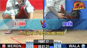 Trận 17 CPC2 26/08/2026 – Anh Tiến Canh Đúng 1 Cước Lụm Anh Lành