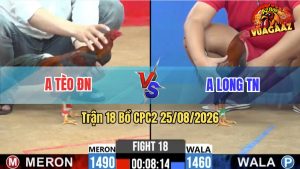 Trận 18 CPC2 25/08/2026 – Gà Anh Long Quá Nhanh Quá Nguy Hiểm
