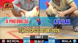 Trận 2 CPC2 Ngày 30/08/2026 Trên Vua Gà AZ