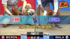 Trận 27 CPC2 29/08/2026 – Anh Lượm Đá Anh Hậu Lên Bờ Xuống Ruộng