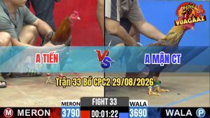 Trận 33 CPC2 29/08/2026 – Anh Mận Hạ Anh Tiến Trong Vòng 1 Tay Nước