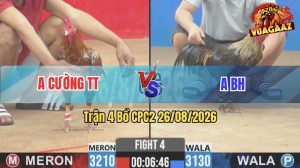 Trận 4 CPC2 26/08/2026 – Anh Cường Siết 1 Tay Nước Đối Thủ Lật Tại Chỗ