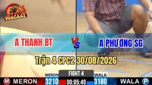Trận 4 CPC2 Ngày 30/08/2026 Trên Vua Gà AZ