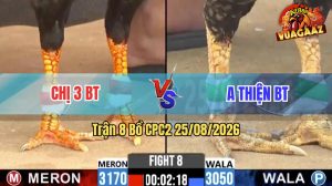 Trận 8 CPC2 25/08/2026 – Gà Bông Anh Thiện Nhấc Chân Là Có Cựa