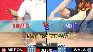 Trận 9 CPC2 24/08/2026 – Anh Khàn Hạ Anh Nhẫn Trong 1 Tay Nước