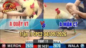 Trận 11 CPC2 Ngày 4/9/2026