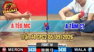 Trận 14 CPC2 Ngày 5/9/2026