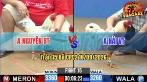 Trận 15 CPC2 18/09/2026 – Anh Nguyên Bến Tre Gặp Anh Hải VT